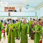 Настоятель церкви Живоносный Источник в Хот-Спрингсе, Арканзас, протоиерей Василий принял участие в праздновании храмового праздника собора святой Матроны в Майами