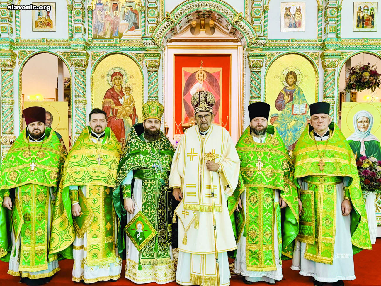 Настоятель церкви Живоносный Источник в Хот-Спрингсе, Арканзас, протоиерей Василий принял участие в праздновании храмового праздника собора святой Матроны в Майами