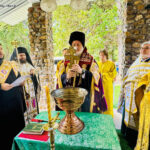 Архиепископ Елпидофор возглавил церемонию открытие дверей храма «Живоносный Источник» в Хот-Спрингсе