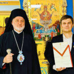 Archbishop Elpidophoros and Life-Giving Spring Church in Hot Springs Church founder Ivan Belya