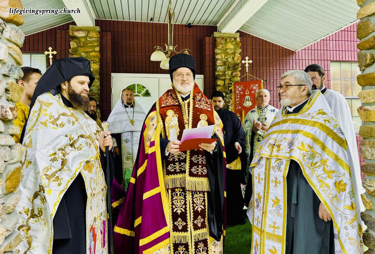 Слово архиепископа Елпидофора на церемонии открытия дверей православной церкви Живоносный Источник в Хот-Спрингсе, штат Арканзас