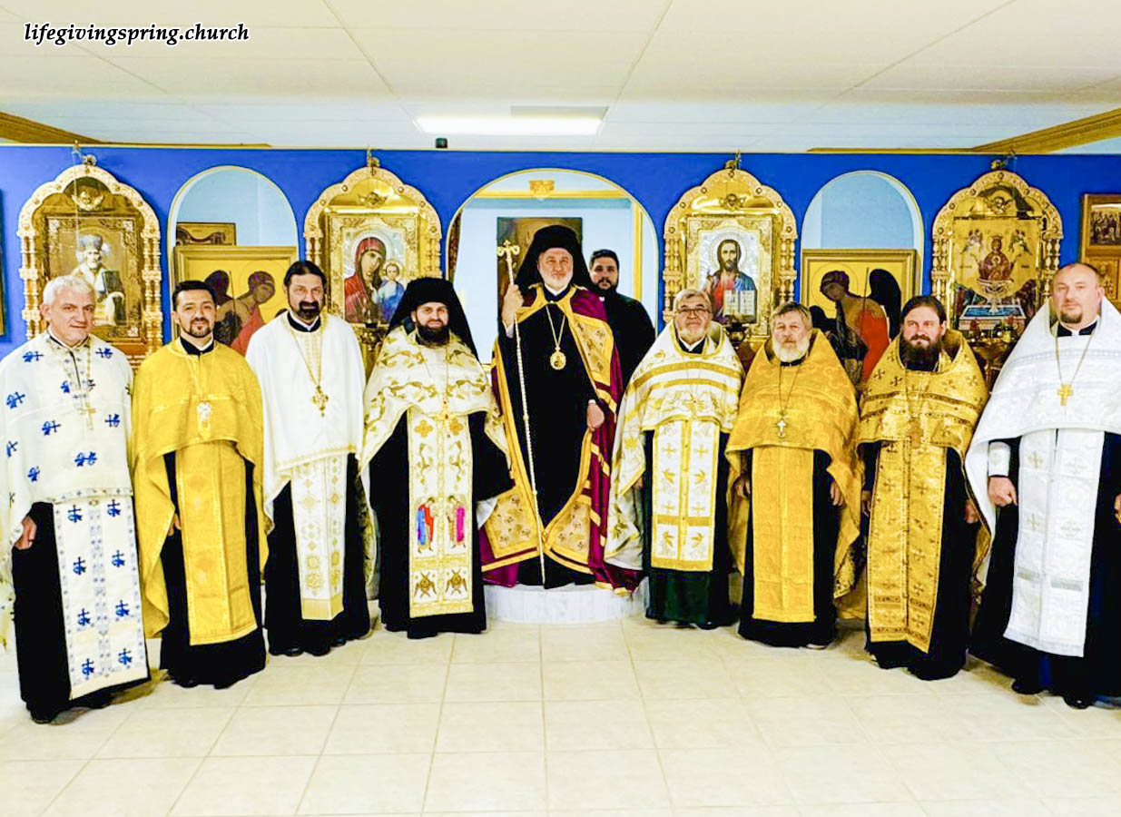 Архиепископ Елпидофор возглавил церемонию открытия дверей храма «Живоносный Источник» в Хот-Спрингсе